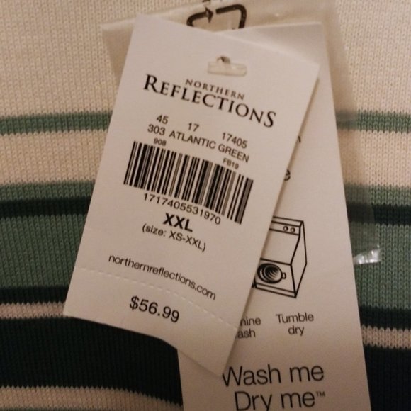 Northern Reflections Atlantic Green Sweater XXL - Picture 2 of 3